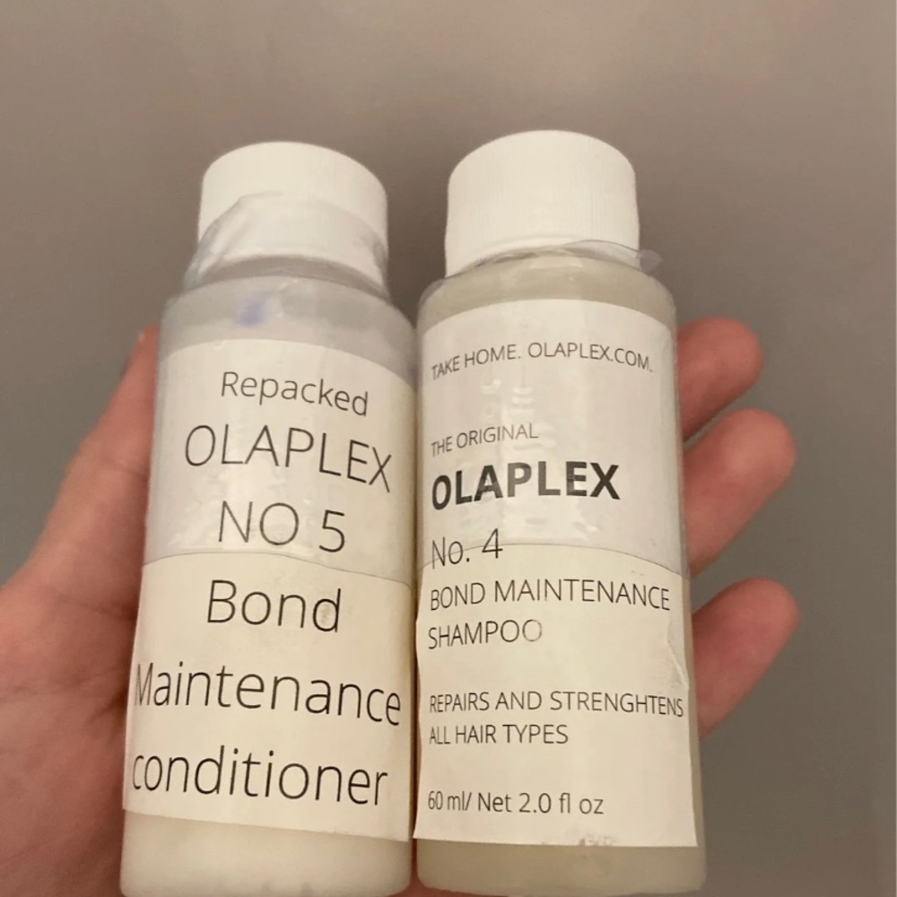 Olaplex shampoo and conditioner